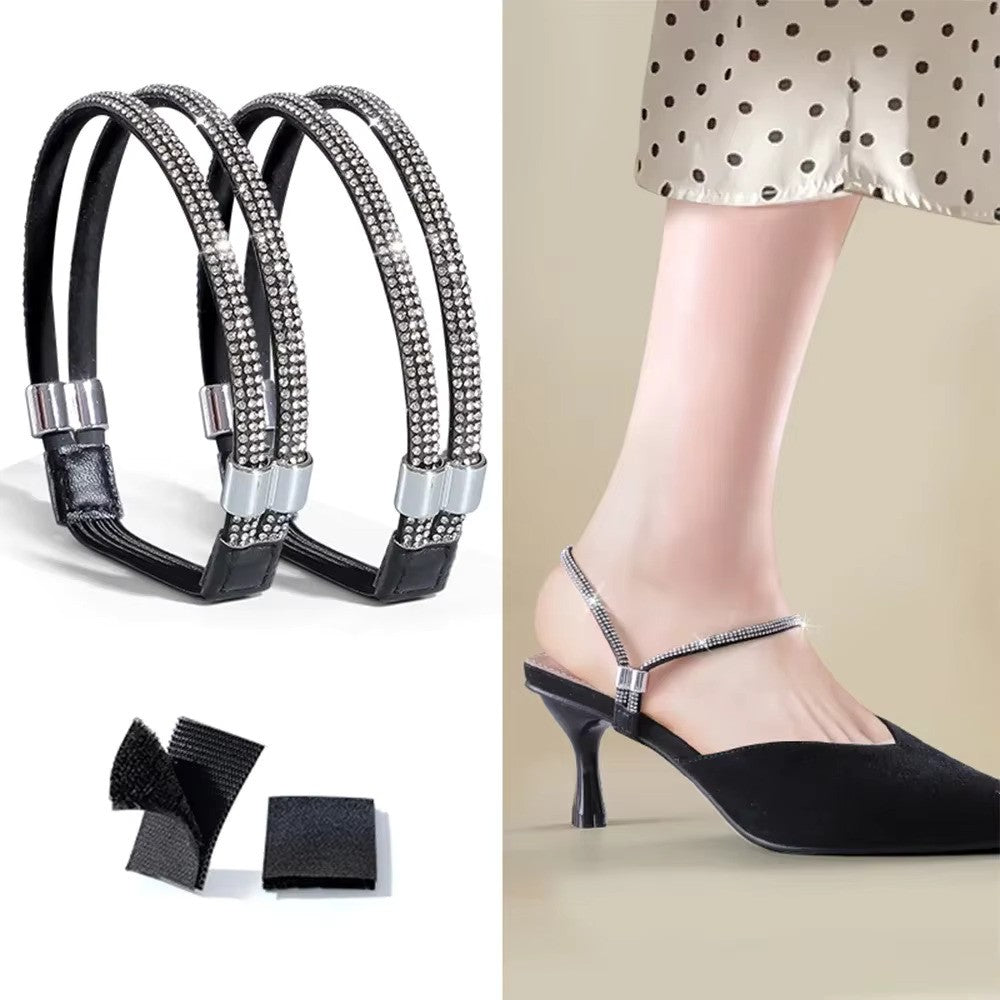 Elastic Detachable High Heels Shoe Straps
