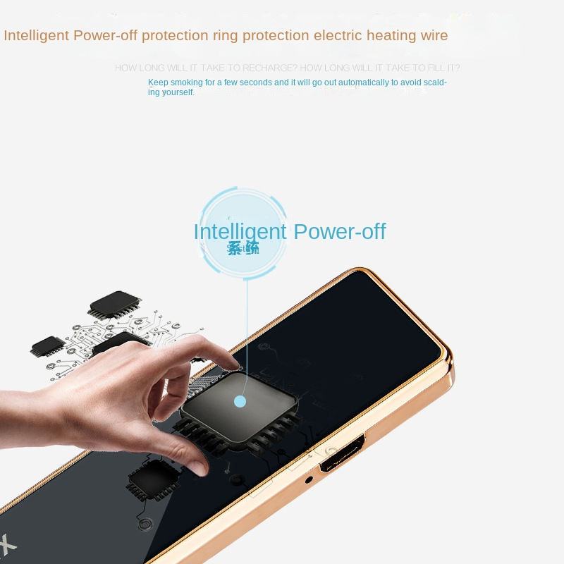 Windproof USB Arc Lighter