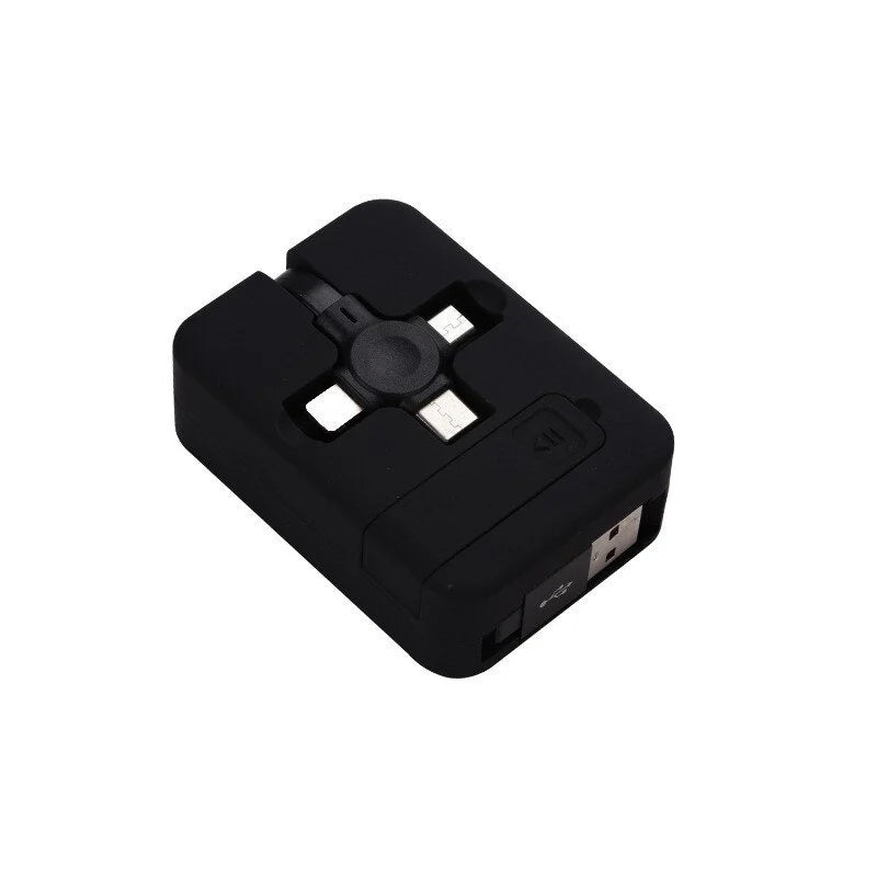 4-in-1 Retractable USB Charging Cable