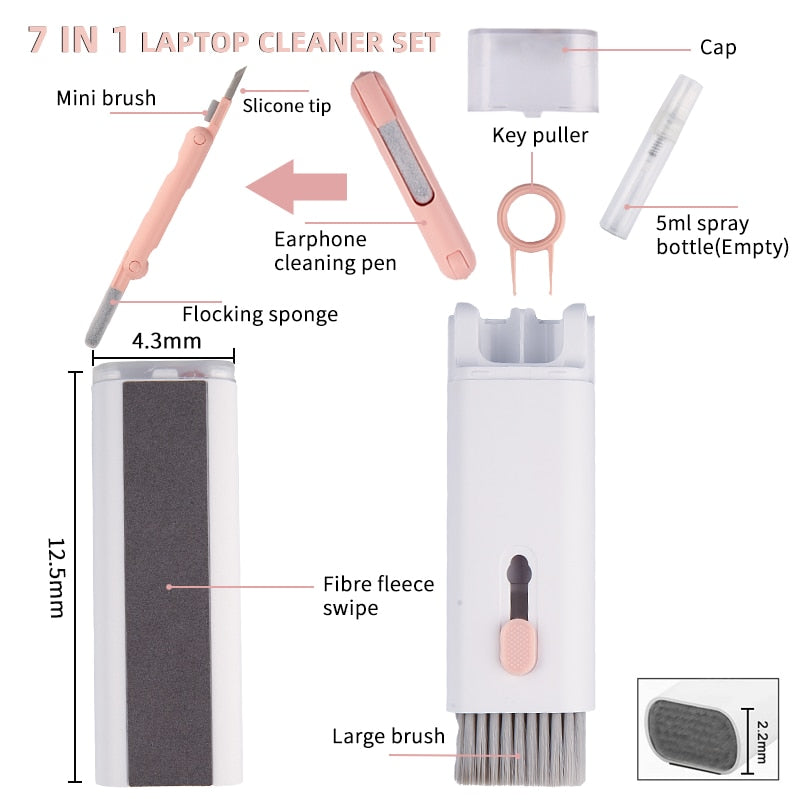 7-in-1 Cleaning Brush Kit