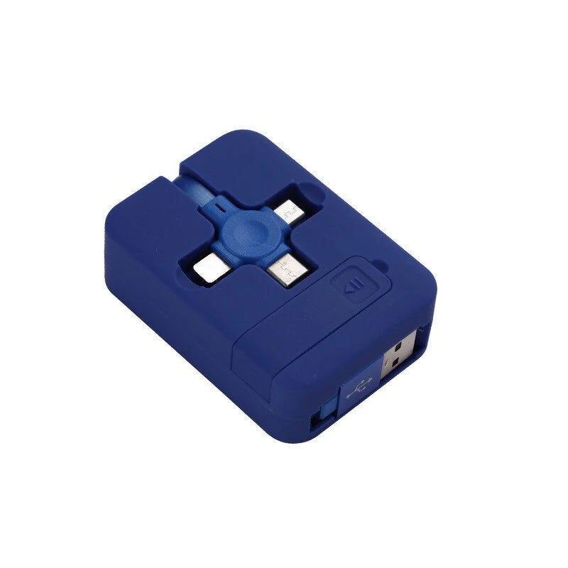 4-in-1 Retractable USB Charging Cable
