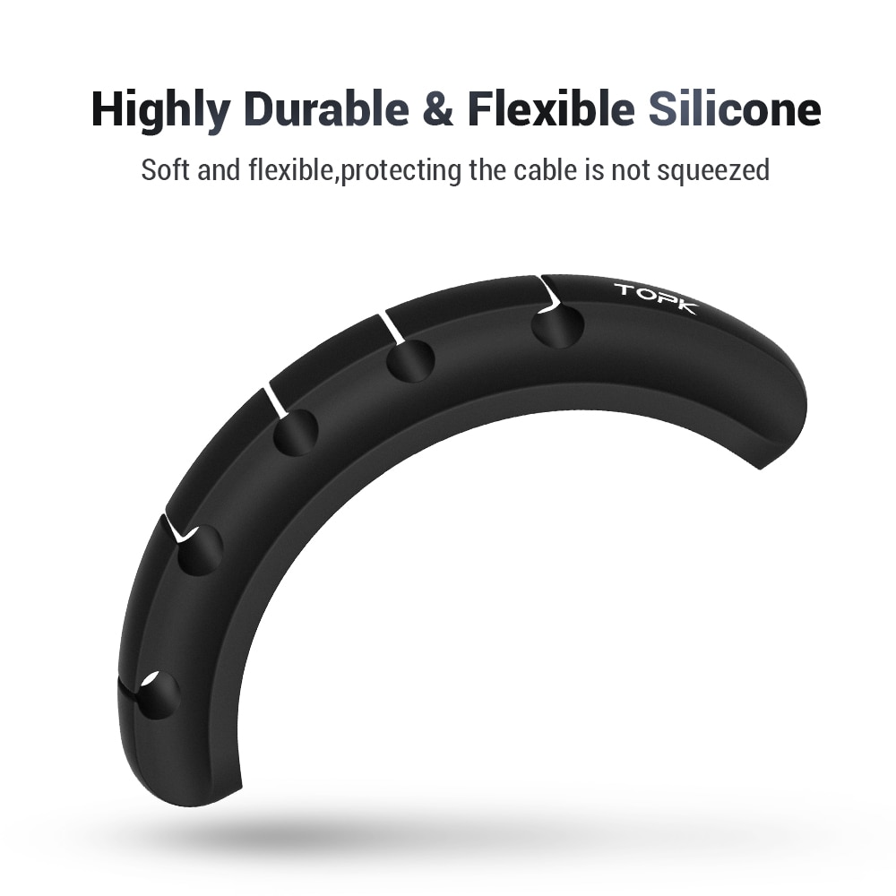 Silicone USB Cable Organizer