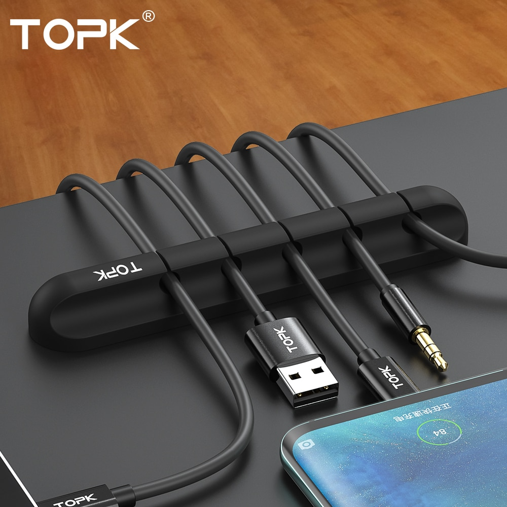 Silicone USB Cable Organizer