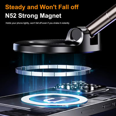 2025 Newest 360° Adjustable Vacuum Magnetic Suction Cup Phone Holder