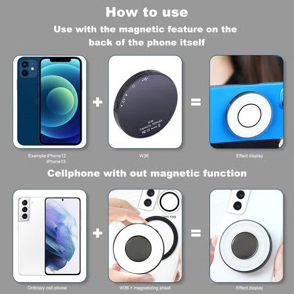 Mini Magnetic Selfie Light